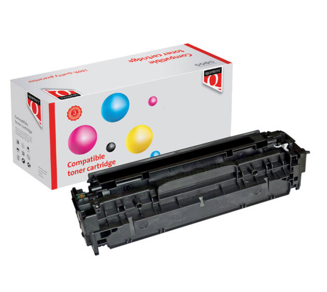 Tonercartridge Quantore alternatief tbv Canon 2662B002 / CRG-718BK zwart
