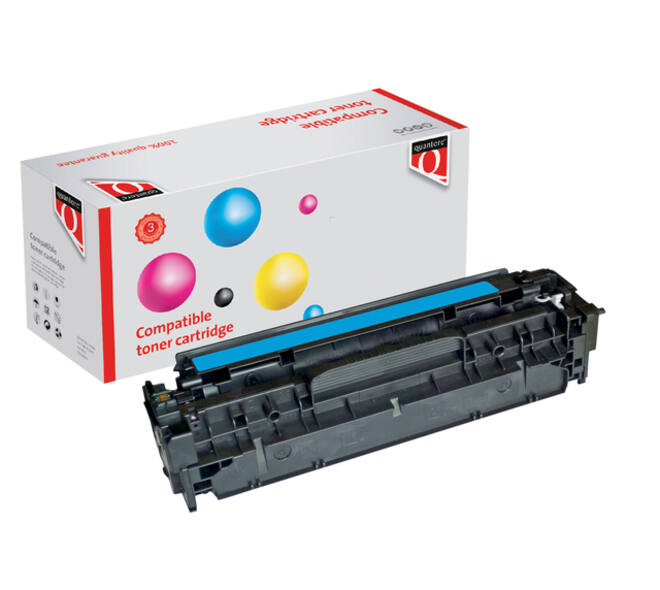 Tonercartridge Quantore alternatief tbv Canon 2661B002 / CRG-718C blauw