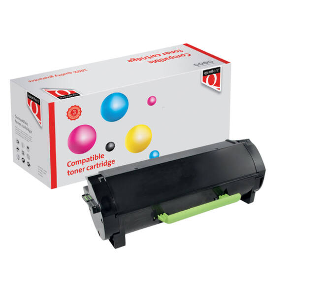 Tonercartridge Quantore alternatief tbv Lexmark 51B0XA0 zwart