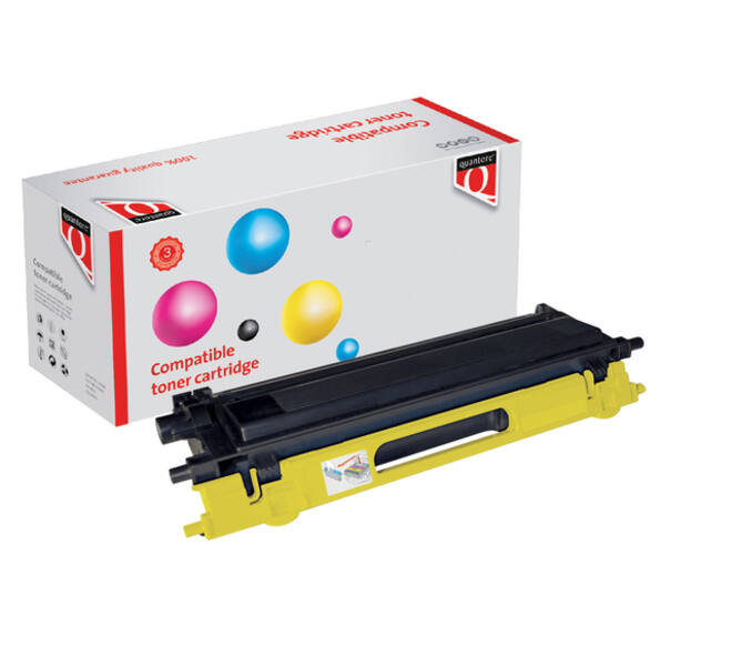 Toner Quantore alternatief tbv Brother TN-135Y geel