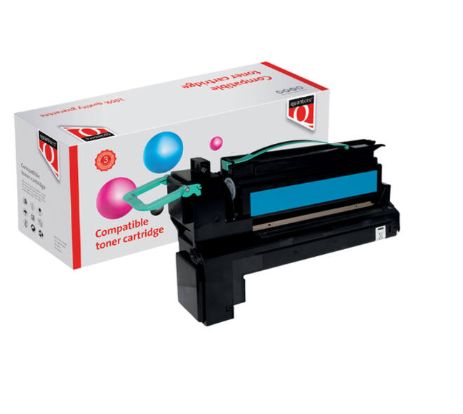 Tonercartridge Quantore alternatief tbv Lexmark C792X2CG blauw