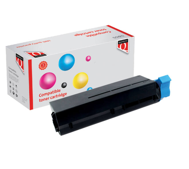 Toner Quantore alternatief tbv Oki 45807102 zwart