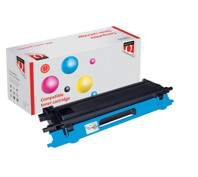 Toner Quantore alternatief tbv Brother TN-135C blauw