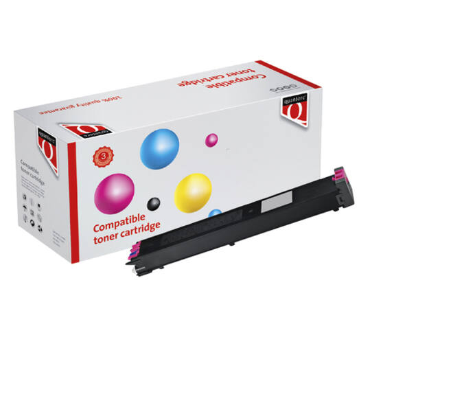 Toner Quantore alternatief tbv Sharp MX-31GTMA rood