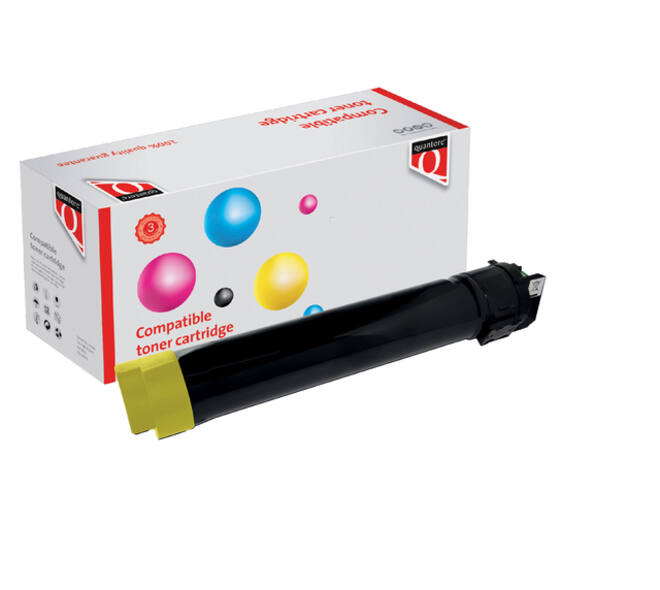 Tonercartridge Quantore alternatief tbv Xerox 106R03692 geel