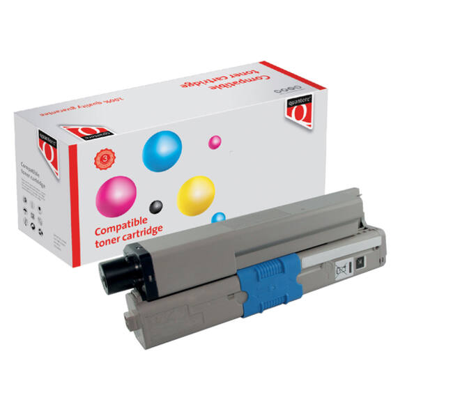 Toner Quantore alternatief tbv Oki 46508712 zwart