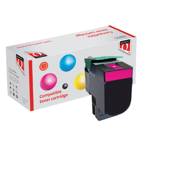 Tonercartridge Quantore alternatief tbv Lexmark C544X2MG rood