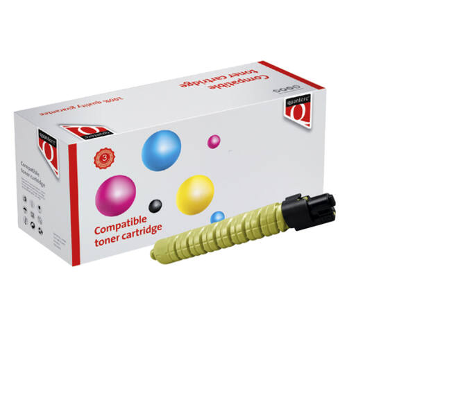 Toner Quantore alternatief tbv Ricoh 841507 geel