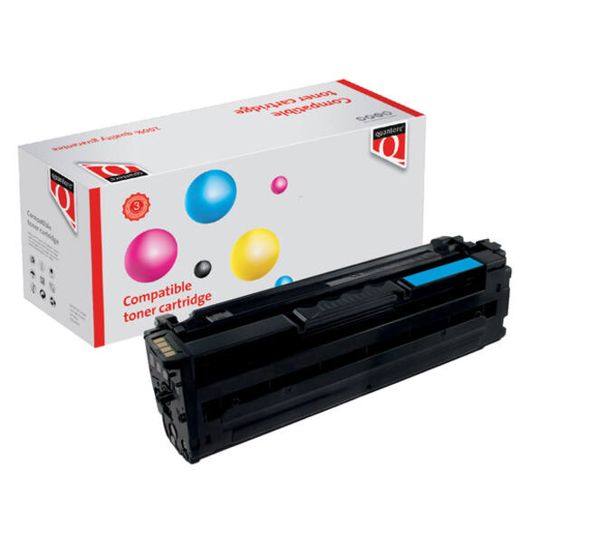 Tonercartridge Quantore alternatief tbv Samsung CLT-C505L/ELS blauw