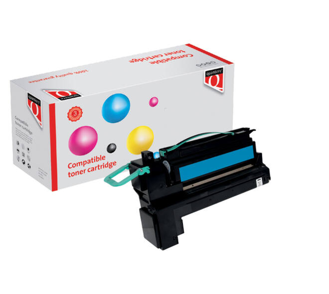 Tonercartridge Quantore alternatief tbv Lexmark X792X2CG blauw