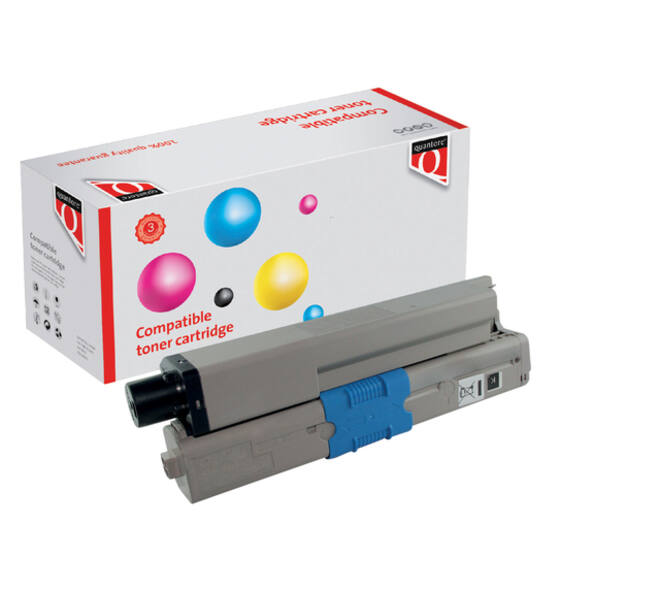 Toner Quantore alternatief tbv Oki 46471104 zwart