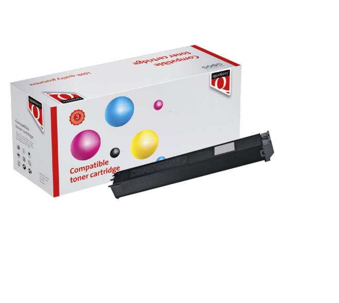Toner Quantore alternatief tbv Sharp MX-31GTBA zwart