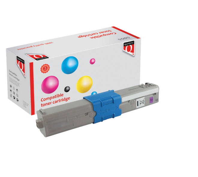 Toner Quantore alternatief tbv Oki 44973510 rood