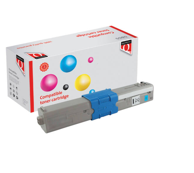 Toner Quantore alternatief tbv Oki 46508711 blauw