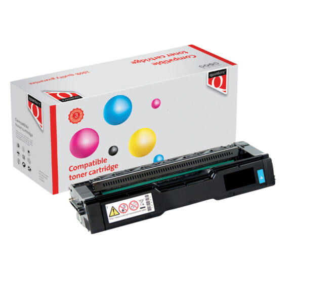 Toner Quantore alternatief tbv Ricoh 406480 blauw