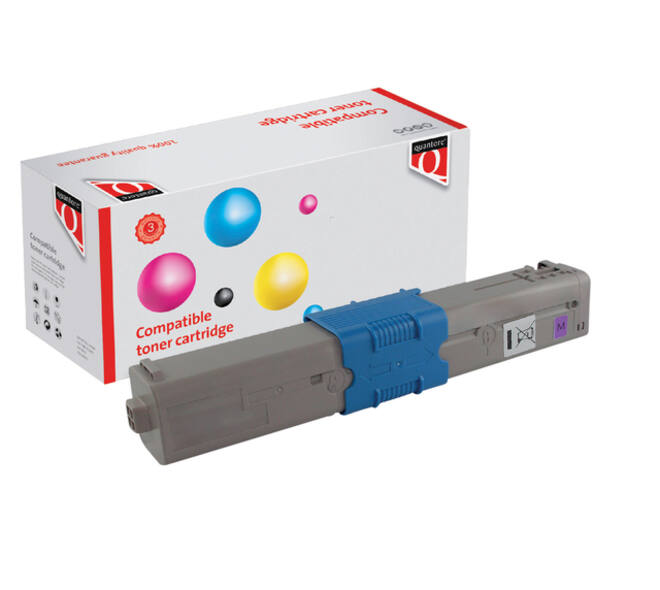 Toner Quantore alternatief tbv Oki 44844506 rood