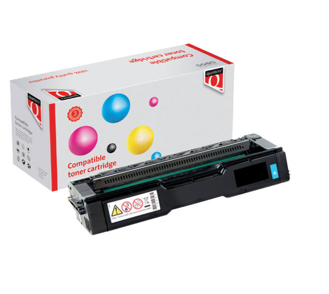 Toner Quantore alternatief tbv Ricoh 407900 blauw
