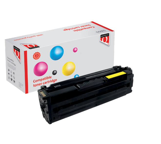 Toner Quantore alternatief tbv Oki 46508709 geel