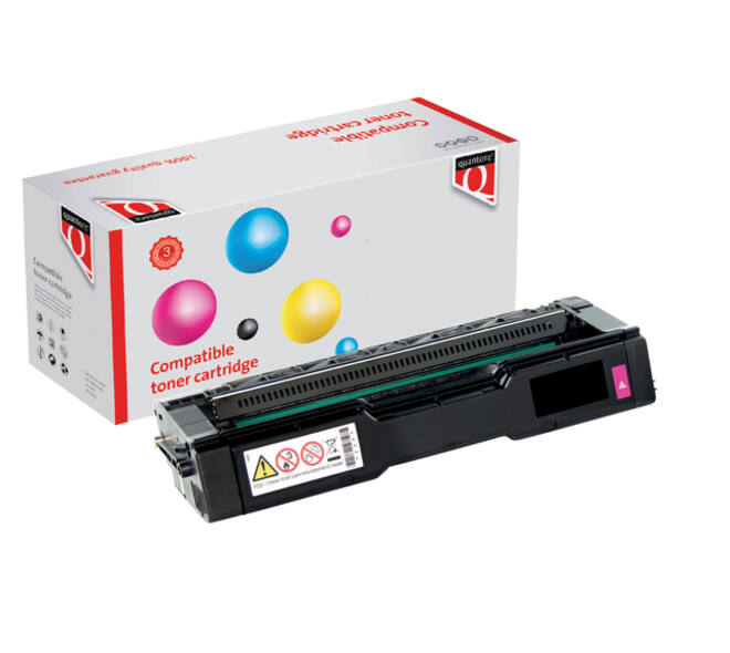 Toner Quantore alternatief tbv Ricoh 406481 rood