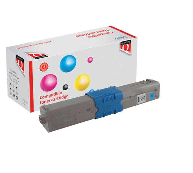 Toner Quantore alternatief tbv Oki 44844507 blauw