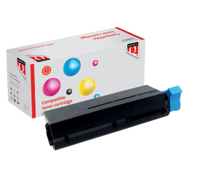 Toner Quantore alternatief tbv Oki 45807111 zwart