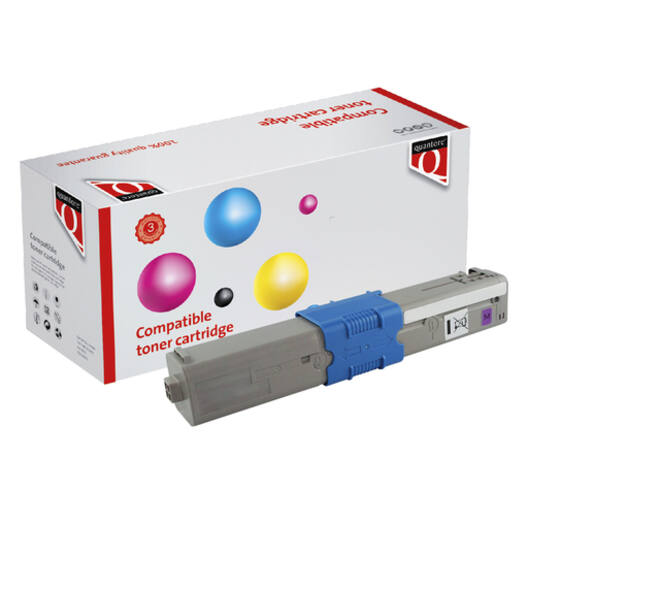 Toner Quantore alternatief tbv Oki 46508710 rood