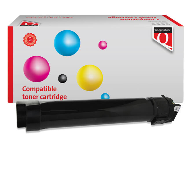 Tonercartridge Quantore alternatief tbv Xerox 106R03480 zwart