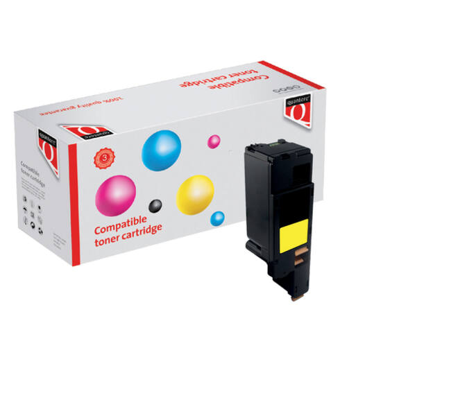 Tonercartridge Quantore alternatief tbv Xerox 106R01629 geel