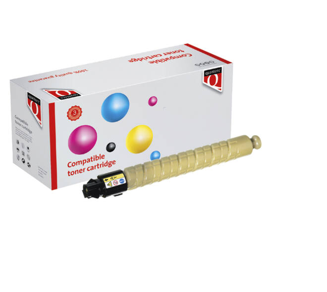 Toner Quantore alternatief tbv Ricoh 842094 geel