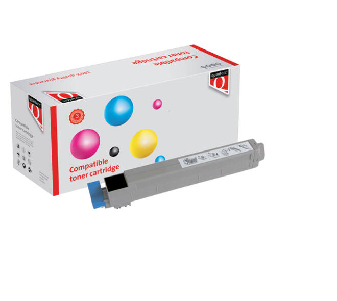 Tonercartridge Quantore Oki 44643004 zwart