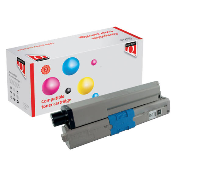 Toner Quantore alternatief tbv Oki 44844508 zwart