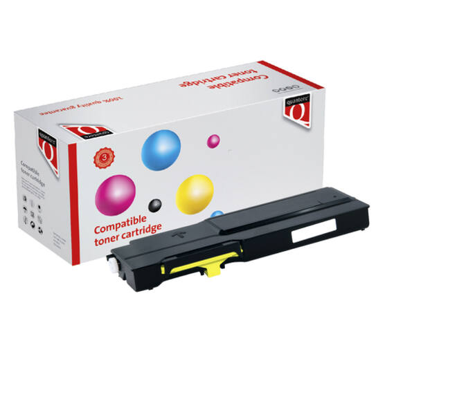 Tonercartridge Quantore alternatief tbv Xerox 106R03529 geel