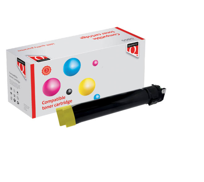 Tonercartridge Quantore alternatief tbv Xerox 106R01438 geel