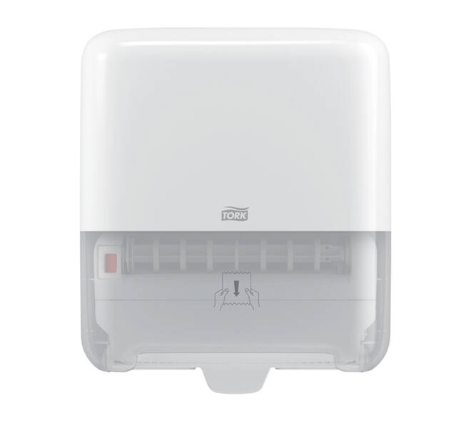 Handdoekroldispenser Tork H1 Elevation Matic wit 551000