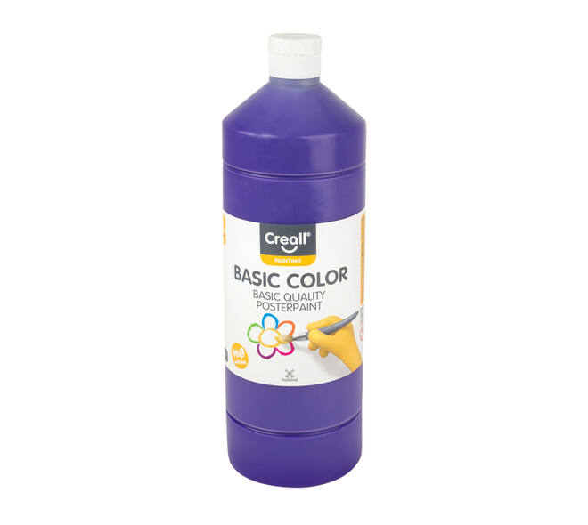 Plakkaatverf Creall basic paars 1000ml