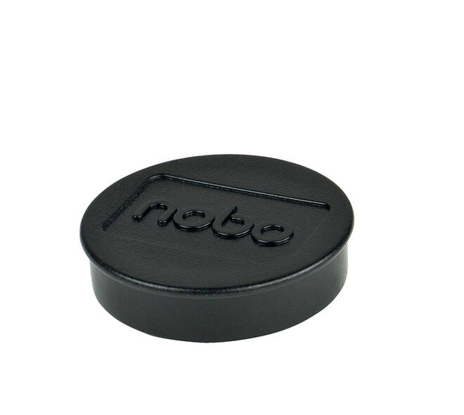 Magneet Nobo 38mm zwart 10 stuks