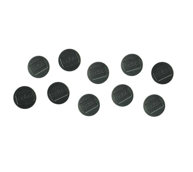 Magneet Nobo 32mm zwart 10 stuks