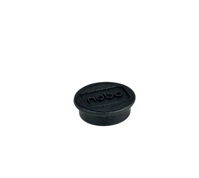 Magneet Nobo 24mm zwart 10 stuks