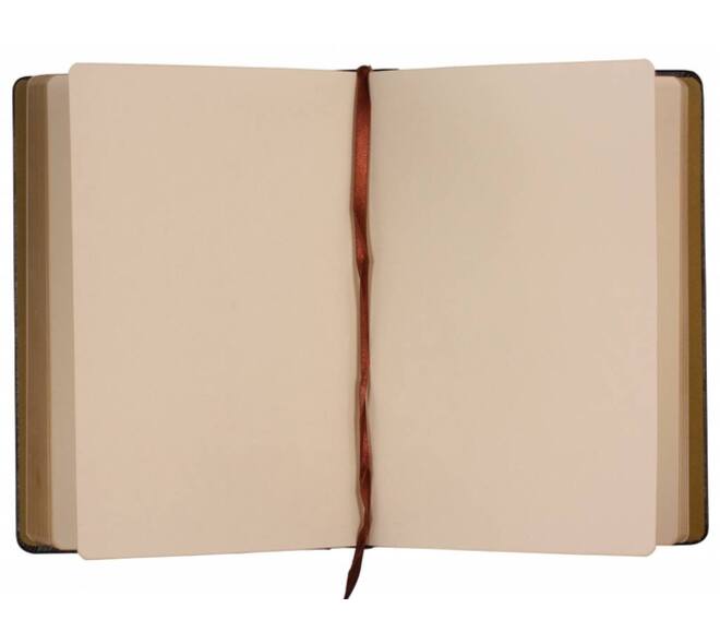 Notitieboek Kalpa Dreams 214x145x40mm blanco zwart