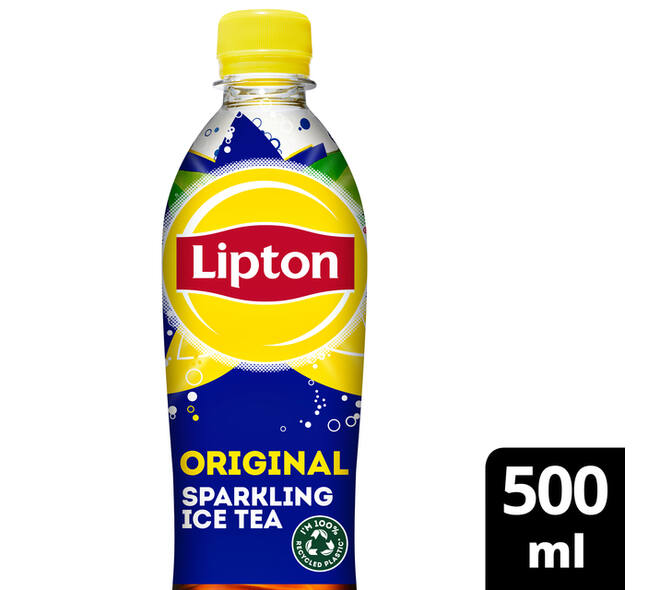 Frisdrank Lipton Ice tea sparkling petfles 500ml