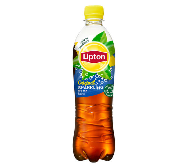 Frisdrank Lipton Ice tea sparkling petfles 500ml