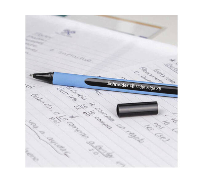 Balpen Schneider Slider Edge extra breed assorti etui à 6 stuks