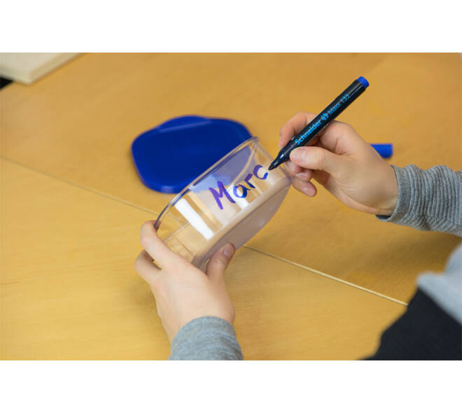 Permanent marker Schneider Maxx 133 schuin 1-4mm blauw