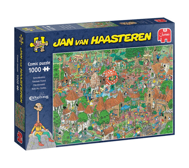 Puzzel Jan van Haasteren Efteling Sprookjesbos 1000 stukjes