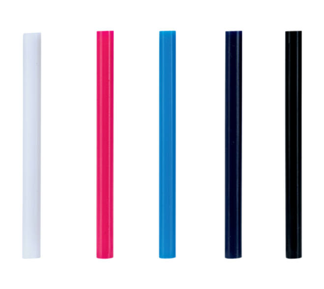 Lijmpatroon Rapid 7mm 5 kleuren assorti 36 stuks