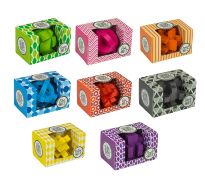 Puzzel Colour Block display (24 stuks)