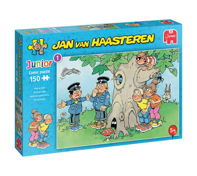 Puzzel Jan van Haasteren Junior verstoppertje 150 stukjes
