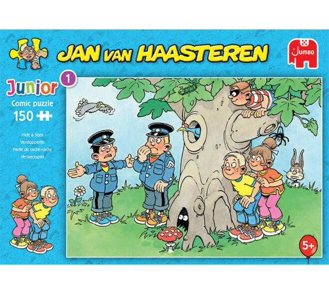 Puzzel Jan van Haasteren Junior verstoppertje 150 stukjes
