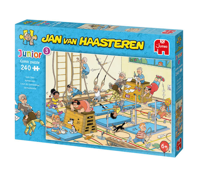 Puzzel Jan van Haasteren Junior Apenkooien 240 stukjes
