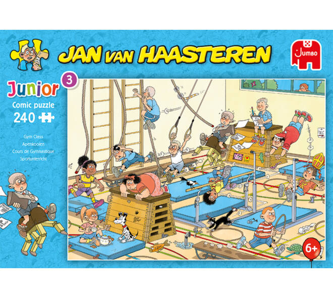 Puzzel Jan van Haasteren Junior Apenkooien 240 stukjes